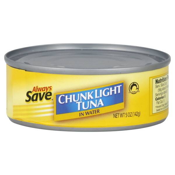 Always Save Chunk Light Tuna in Water