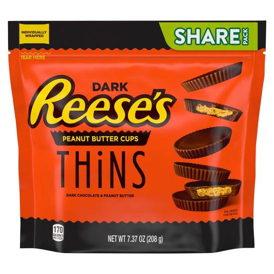 Reese's Thins Dark Chocolate & Peanut Butter Cups