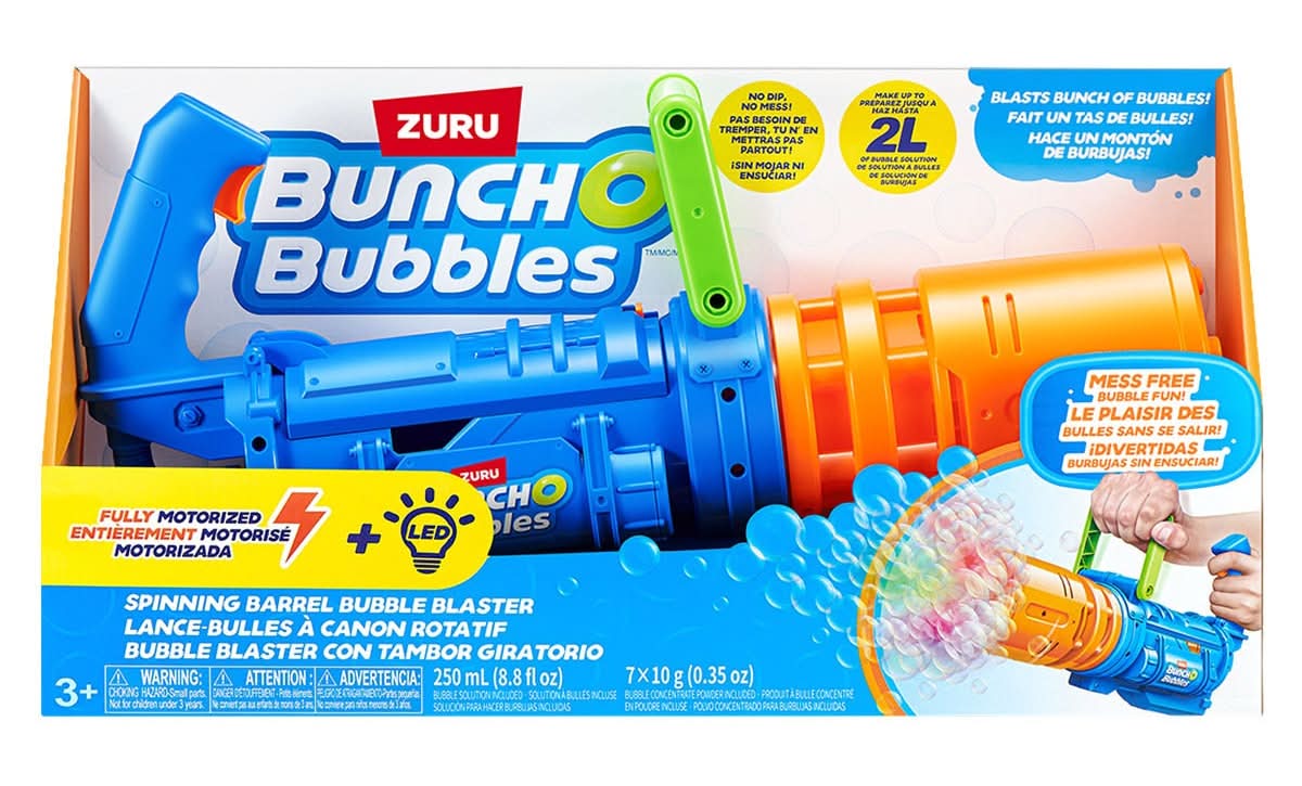 Bunch O Bubbles - Lance-Bulles À Canon Rotatif / Bunch O Bubbles Spinning Barrel Bubble Blaster