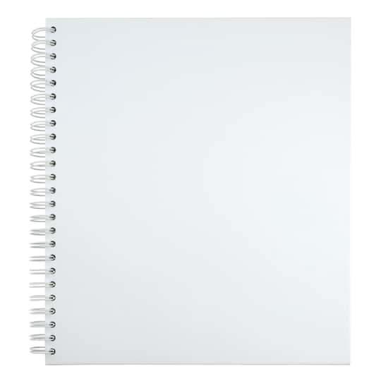 Recollections Spiral Bound Scrapbook Album (12" X 12"/White)