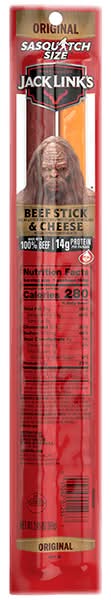 Jack Link's Sasquatch Original Beef & Cheese Sticks 2.45oz