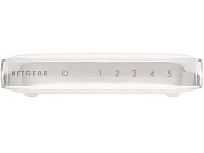 Netgear 5-port Gigabit Unmanaged Switch (small/white)