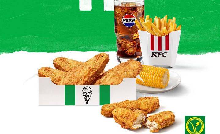 4 Veggie Tenders Mega meal L