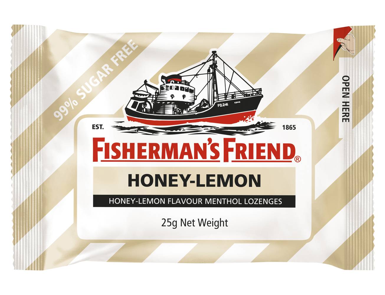Fisherman's Friend Sugar Free Honey Lemon Lozengers (25g)
