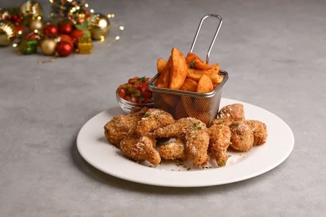 Crispy Coconut Wings