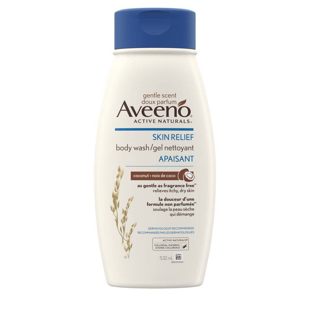 Aveeno Coconut Body Wash Coconut Scent