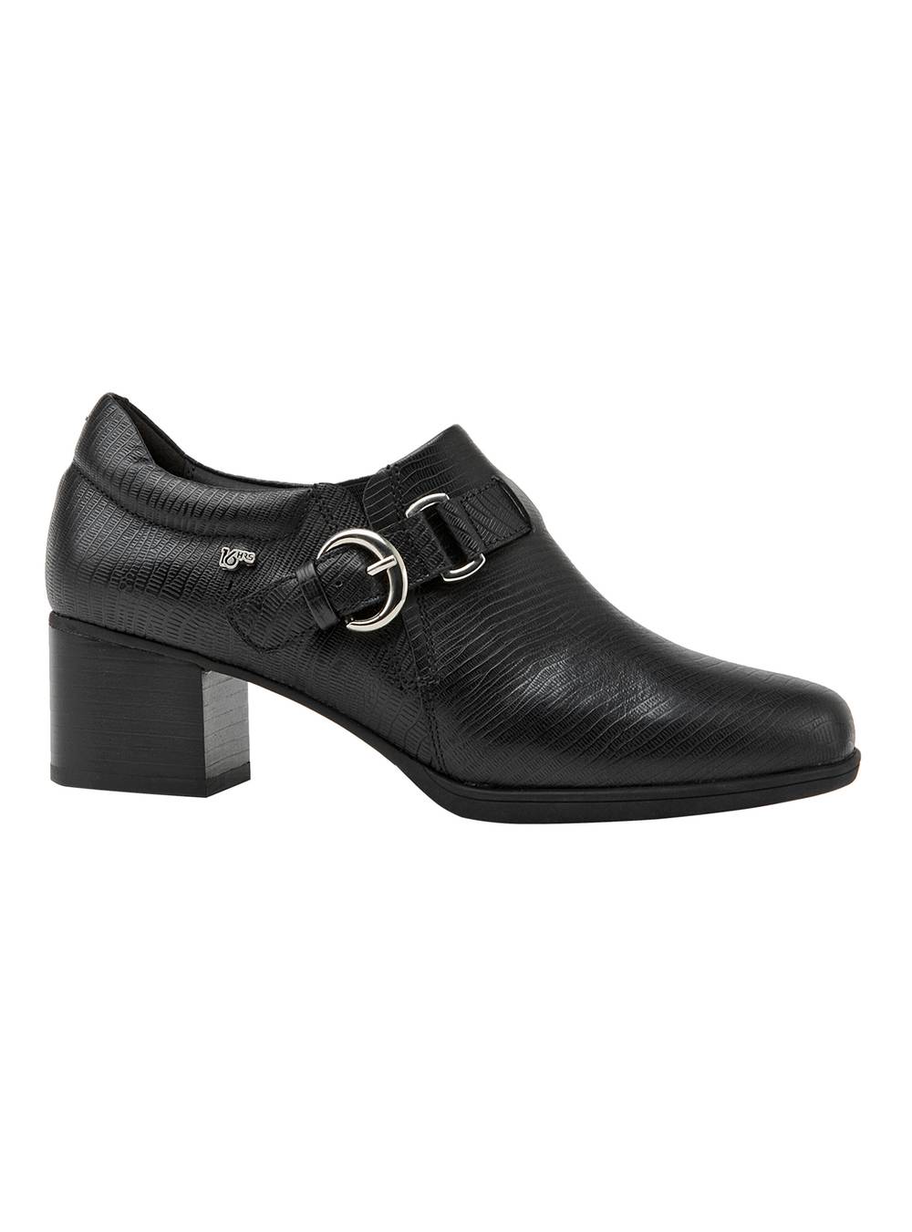 16 hrs zapato casual j031 cuero mujer negro 'n 37