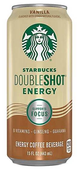 Starbucks Double Shot Energy Vanilla (15 Fl oz)