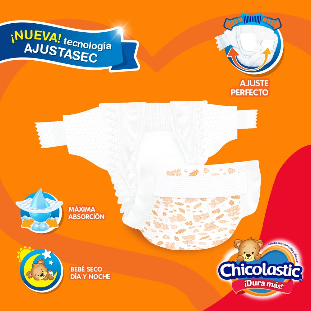 Chicolastic · Pañal classic etapa 3 m (866,56 g)