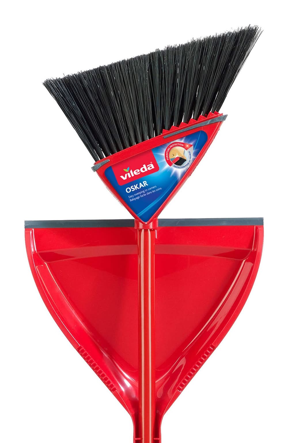 Vileda Oskar Broom With Dustpan (1 kg)