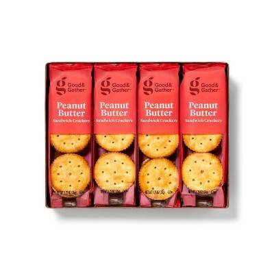 Good & Gather Sandwich Crackers, Peanut Butter (8 x 1.25 oz)