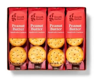 Good & Gather Peanut Butter Sandwich Crackers (10 oz, 8 ct)