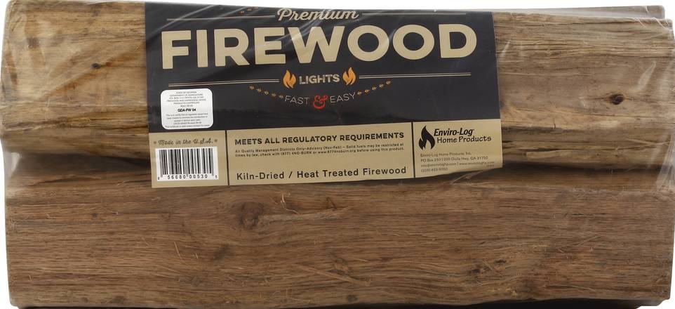 Enviro-Log Premium Kiln-Dried/Heat Treated Firewood