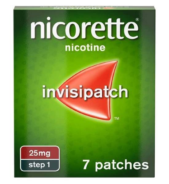 Nicorette Invisi 25mg patch - 7 patches