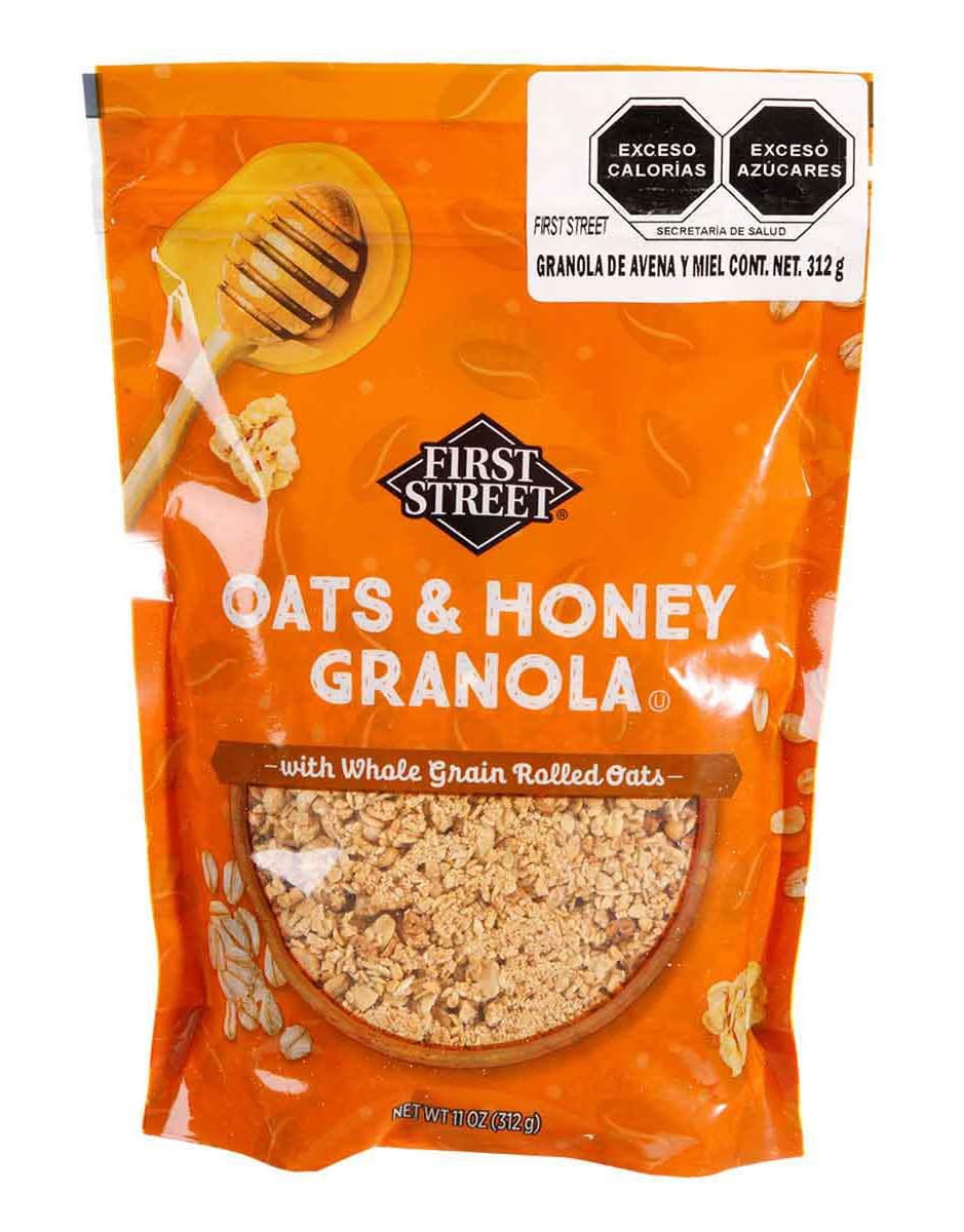 Granola First Street Avena Miel 312 Gr