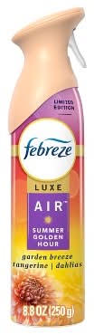 Febreze Air Freshener Spray, Summer Golden Hour (8.8 oz)