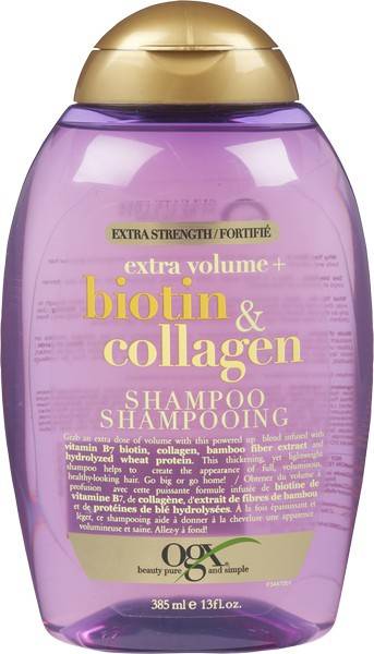 Organix Biotin & Collagen Extra Volume Shampoo (385 ml)