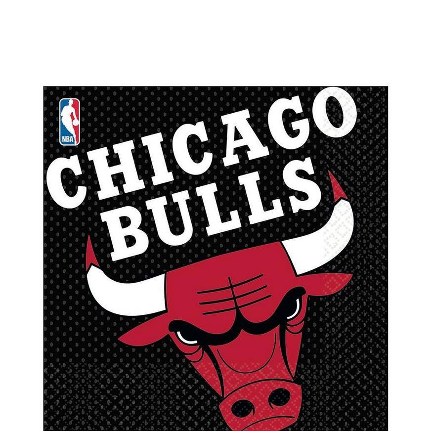 Chicago Bulls Lunch Napkins 16ct