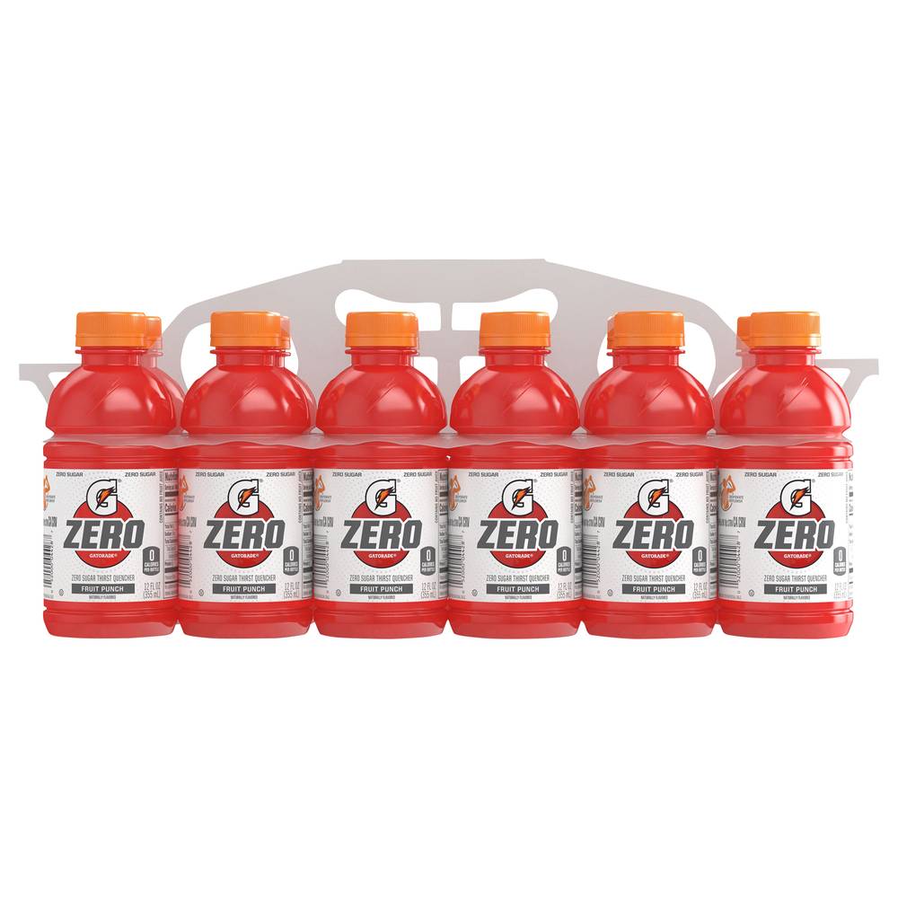 Gatorade Zero Sugar Fruit Punch Sports Drink (9.36 lbs)