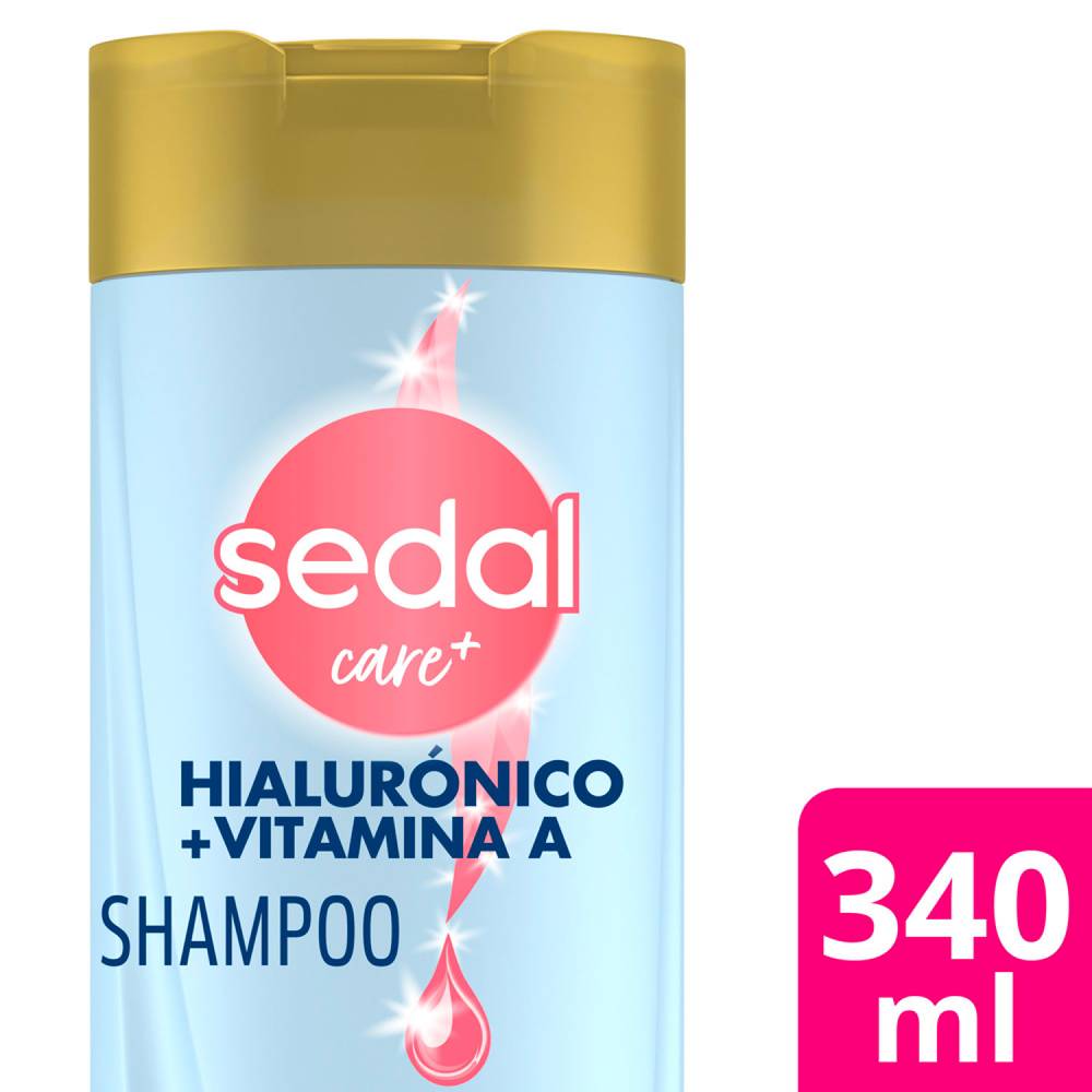 Sedal shampoo ácido hialurónico y vitamina a (340 ml)