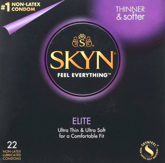 SKYN Elite Non-Latex Condom - 22 ct