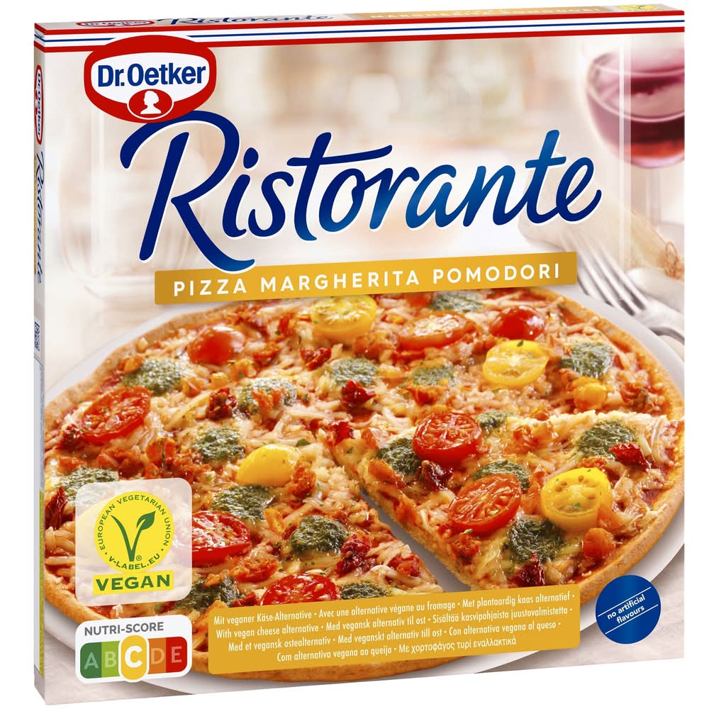 Ristorante pizza vegan congelada · Dr. Oetker - Margarita Pomodori (340 g)