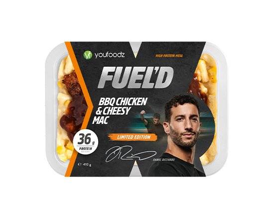 Fuel'D BBQ Chicken & Cheesy Mac 410g