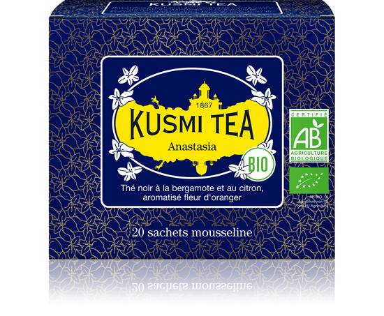 Kusmi Tea - Thé noir à la bergamote (40 g) (citron, fleur d'orange)