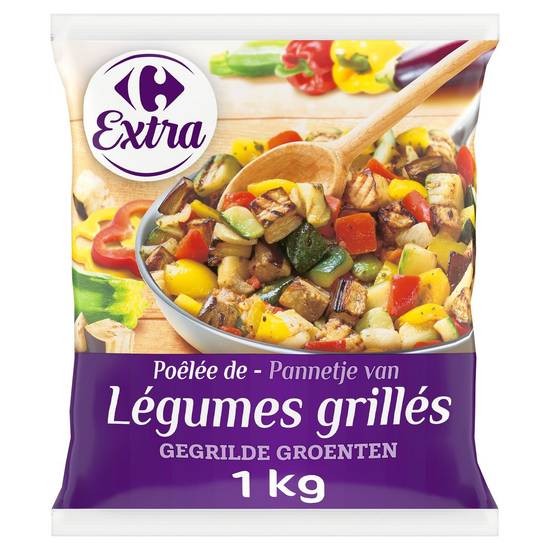 Carrefour Extra Poêlée de légumes grillés 1 kg