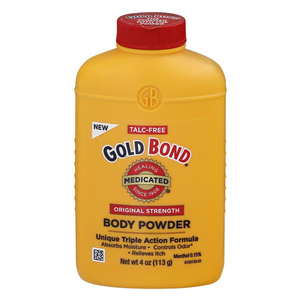 Gold Bond Medicated Original Strength Relief Body Powder (4 oz)