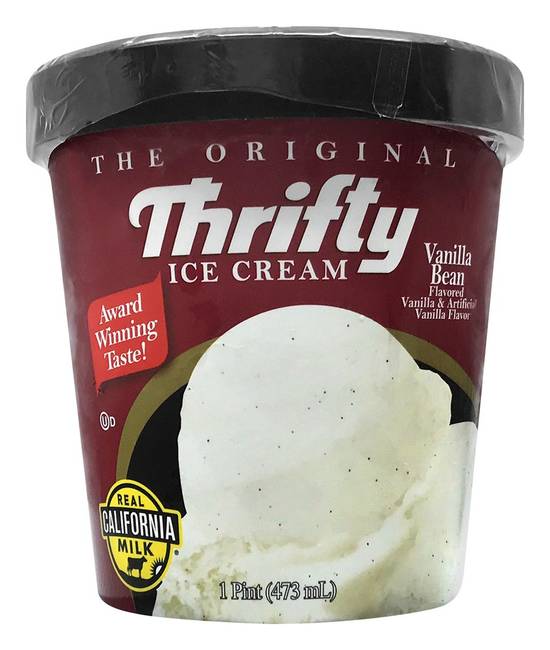 Thrifty Vanilla Bean Ice Cream (1 pint)