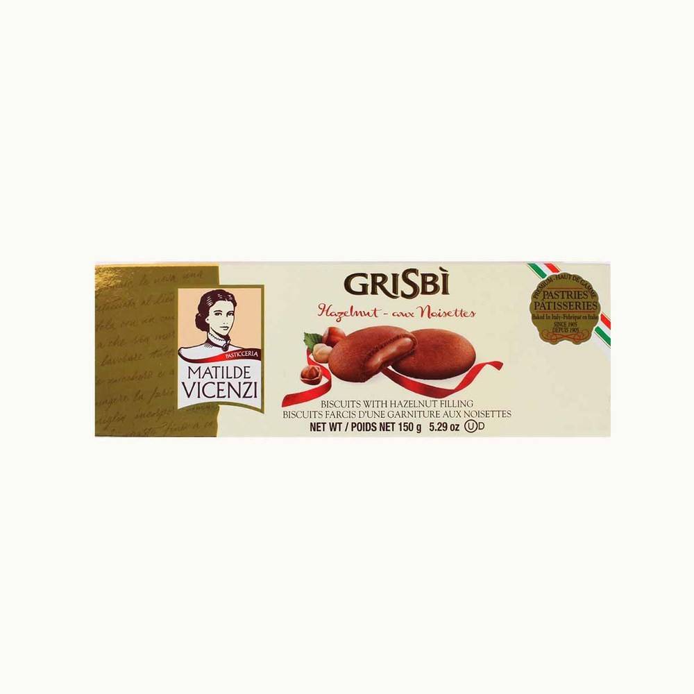 Grisbì Biscuits With Hazelnut Filling (150 g)