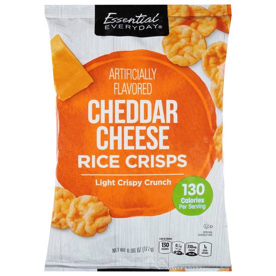 Essential Everyday Cheddar Cheese Rice Crisps