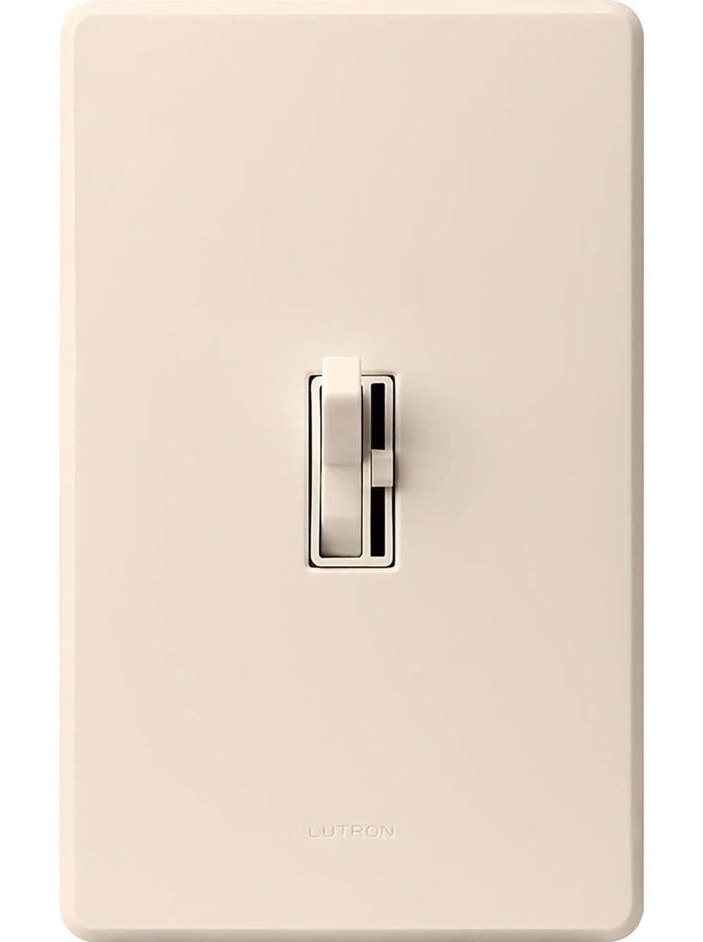 Lutron Toggler Light Almond 150 W 3-Way Dimmer Switch 1 Pk