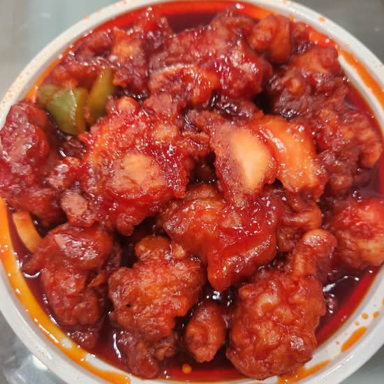 Sweet and Sour Chicken with Sauce