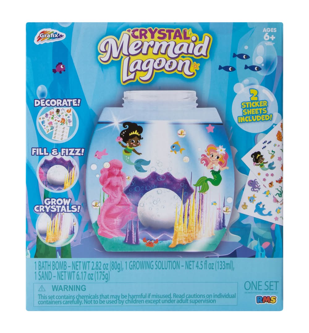 Grafix® Aquatic Terrarium Set Mermaid Lagoon