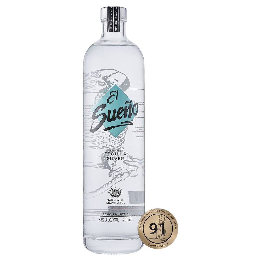 El Sueno Tequila Silver Bottle 700ml