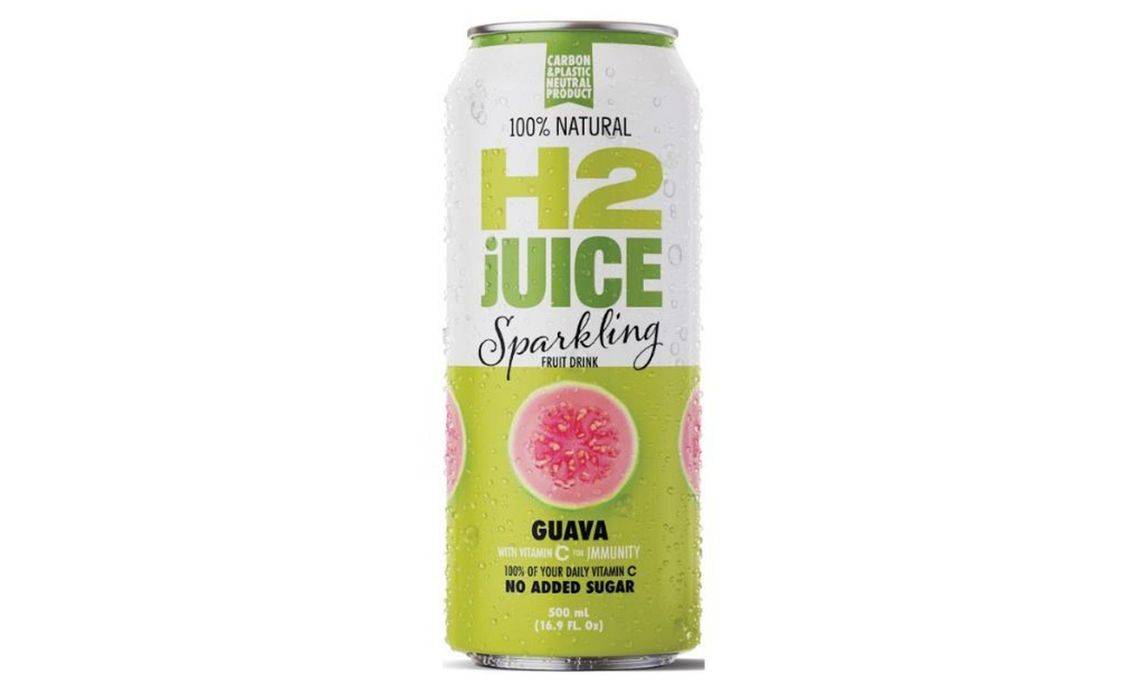 H2 Juice Sparkling Pink Guava 500ml