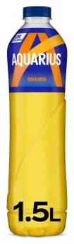 Aquarius sabor naranja botella 1,5 l.