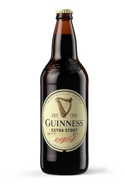 Guinness Extra Stout (22oz bottle)