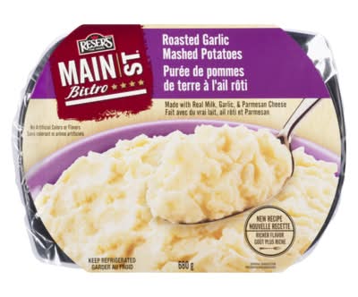 Main St Bistro Mashed Potatoes, Roasted Garlic (680 g)