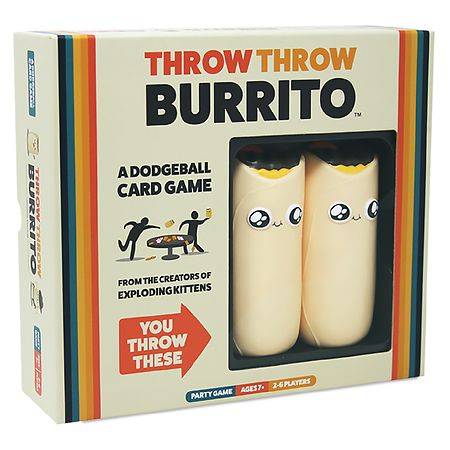 Throw Throw Burrito a Dodgeball Card Game