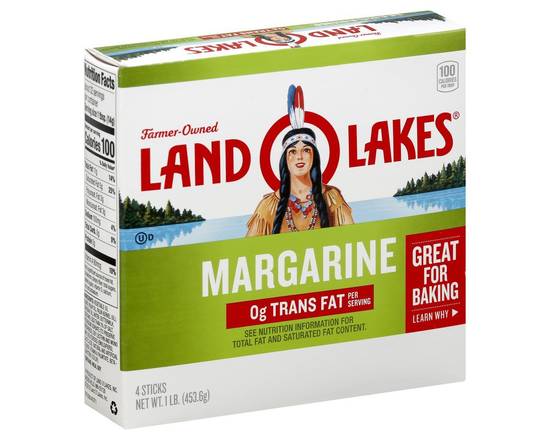 Land O'Lakes · Vegetable Oil Margarine (4 x 4 oz)