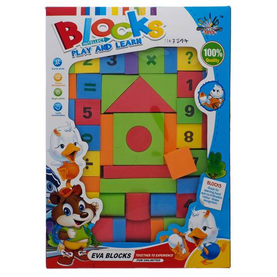 # Play And Learn Eva Blocks (309 g)