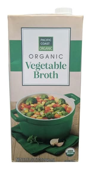 Pacific Coast Selections, Organic Vegetable Broth