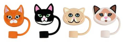 Ashland Cat Straw Topper Set (4 ct)