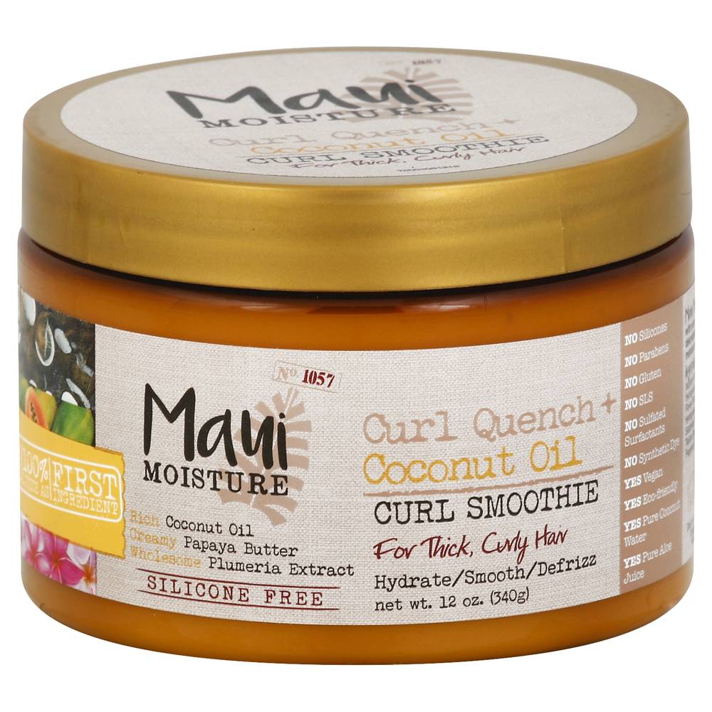 Maui Moisture Curl Quench + Coconut Hair Oil Curl Smoothie