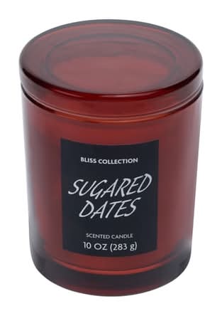 Bliss Collection Scented Candle 10oz Sugared Dates