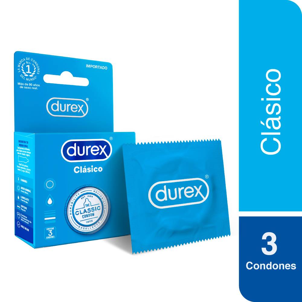 Preservativo Clasico  DUREX