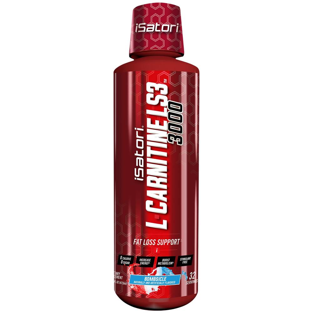 L-Carnitine Ls3 3000 Fat Loss Support - Bombsicle (32 Servings)